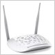 ROTEADOR E MODEM TD-W8961N 300MBPS 2 ANTENAS BRANCO TP-LINK UND - 