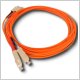 CORDAO DUPLEX MULTIMODO SC / SC 62,5/125 - 2,5 METROS LARANJA - 