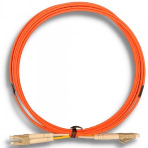 CORDAO DUPLEX MULTIMODO 62,5/125 OM1 LARANJA LC / LC 2,5MTS