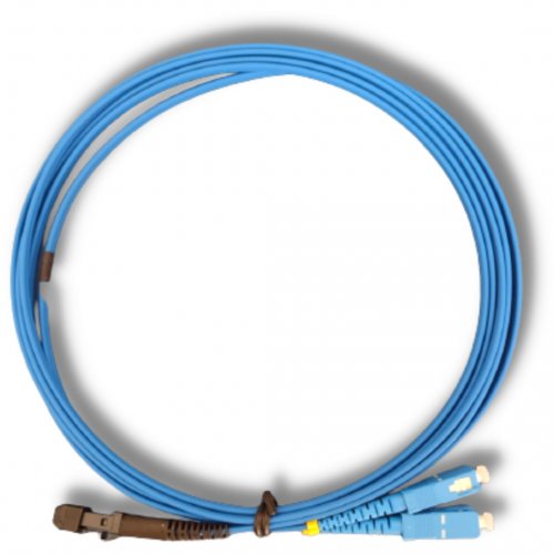 CORDAO DUPLEX MONOMODO AZUL 9/125 MTRJ/SC LSZH 2,5MTS - 