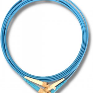 CORDAO DUPLEX MONOMODO AZUL SM 9/125 ST-UPC / ST-UPC 2.50M