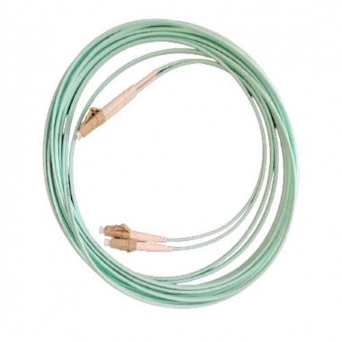 CORDAO DUPLEX MULTIMODO 50/125 OM4 AQUA LC / LC  - 